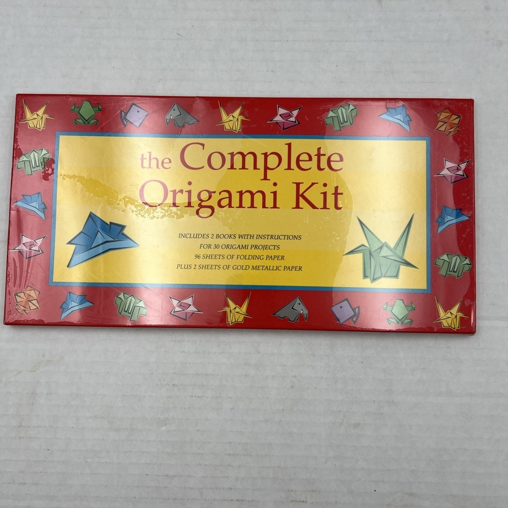 Complete Origami Kit: [Kit with 2 Origami How-To Books,‎ 98 Papers, 30 Projects]